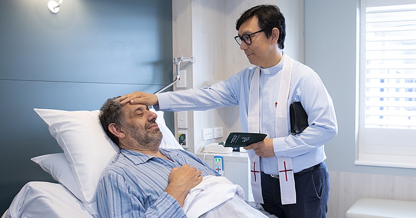 Solid Rock Services - Praying for the sick